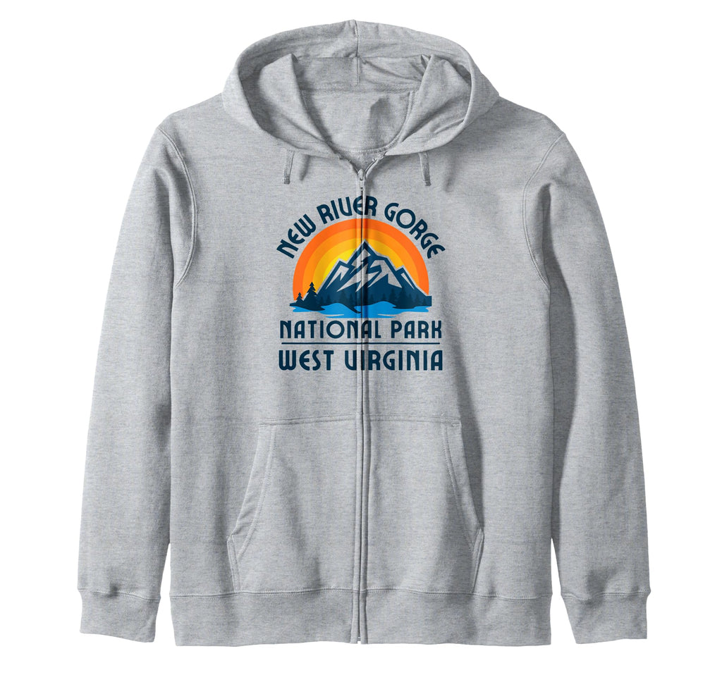 New River Gorge National Park West Hoodie - Trendy Graphic for Adults - T-Shirt, Sweatshirt, Hoodie
