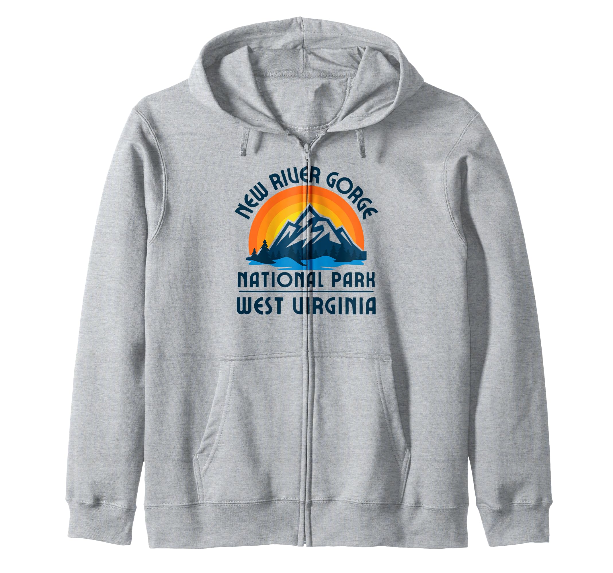 New River Gorge National Park West Hoodie - Trendy Graphic for Adults - T-Shirt, Sweatshirt, Hoodie