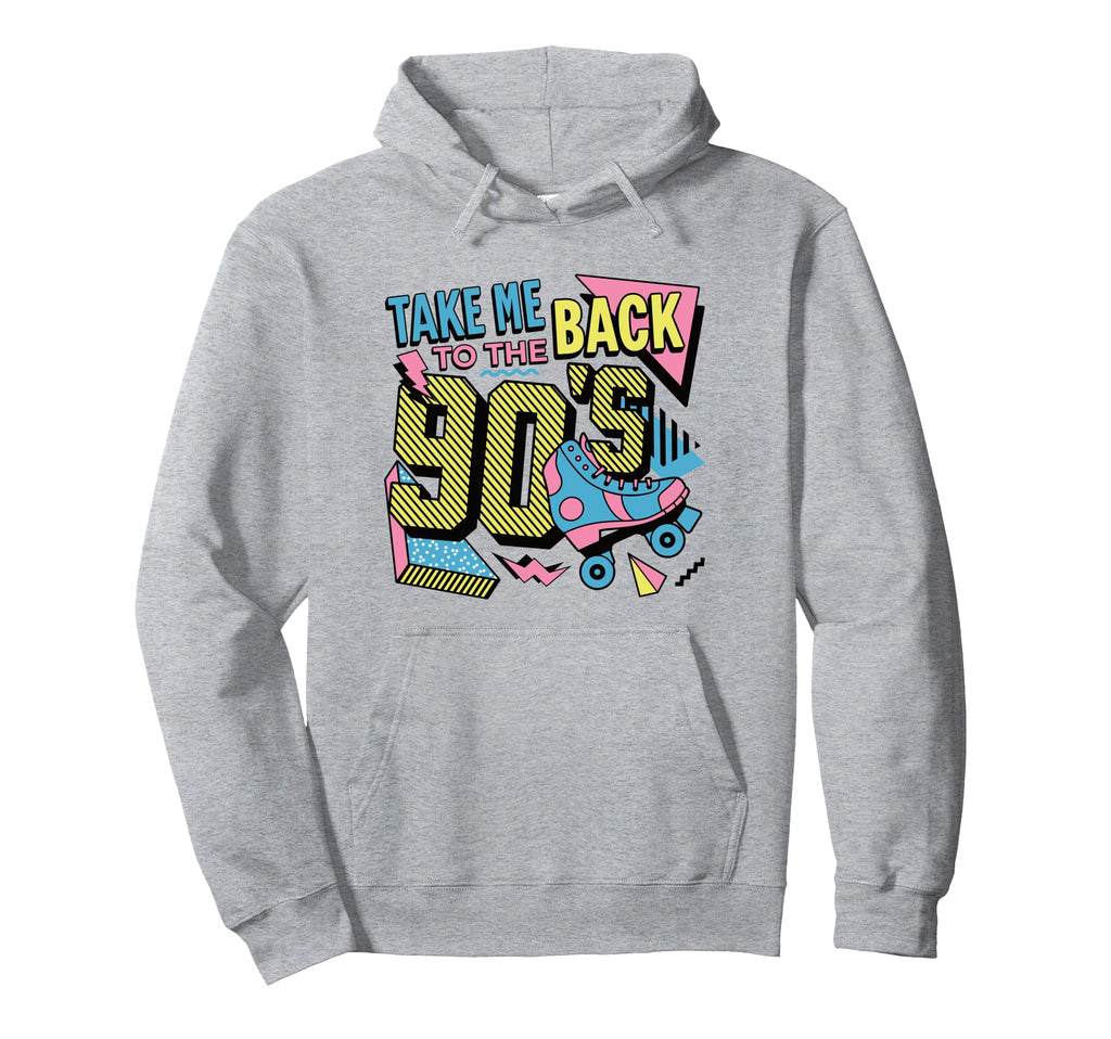 Take Me Back To 90S Roller Skate Hoodie - Streetwear Style for Adults - T-Shirt, Sweatshirt, Hoodie