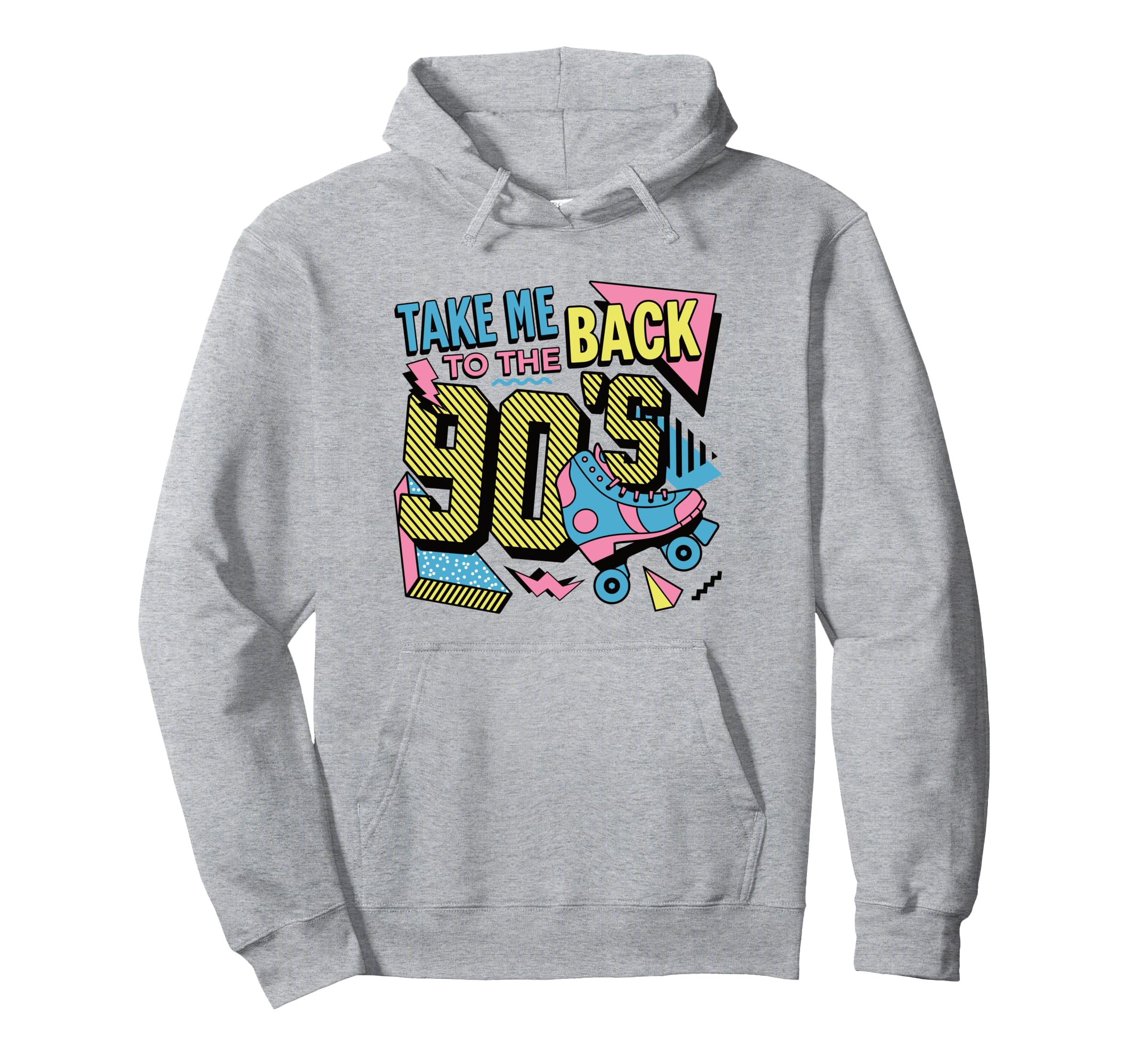 Take Me Back To 90S Roller Skate Hoodie - Streetwear Style for Adults - T-Shirt, Sweatshirt, Hoodie
