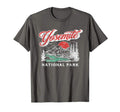 Yosemite National Park 80S Mountains T-Shirt - Fun Novelty Design Men Women - T-Shirt, Sweatshirt, Hoodie
