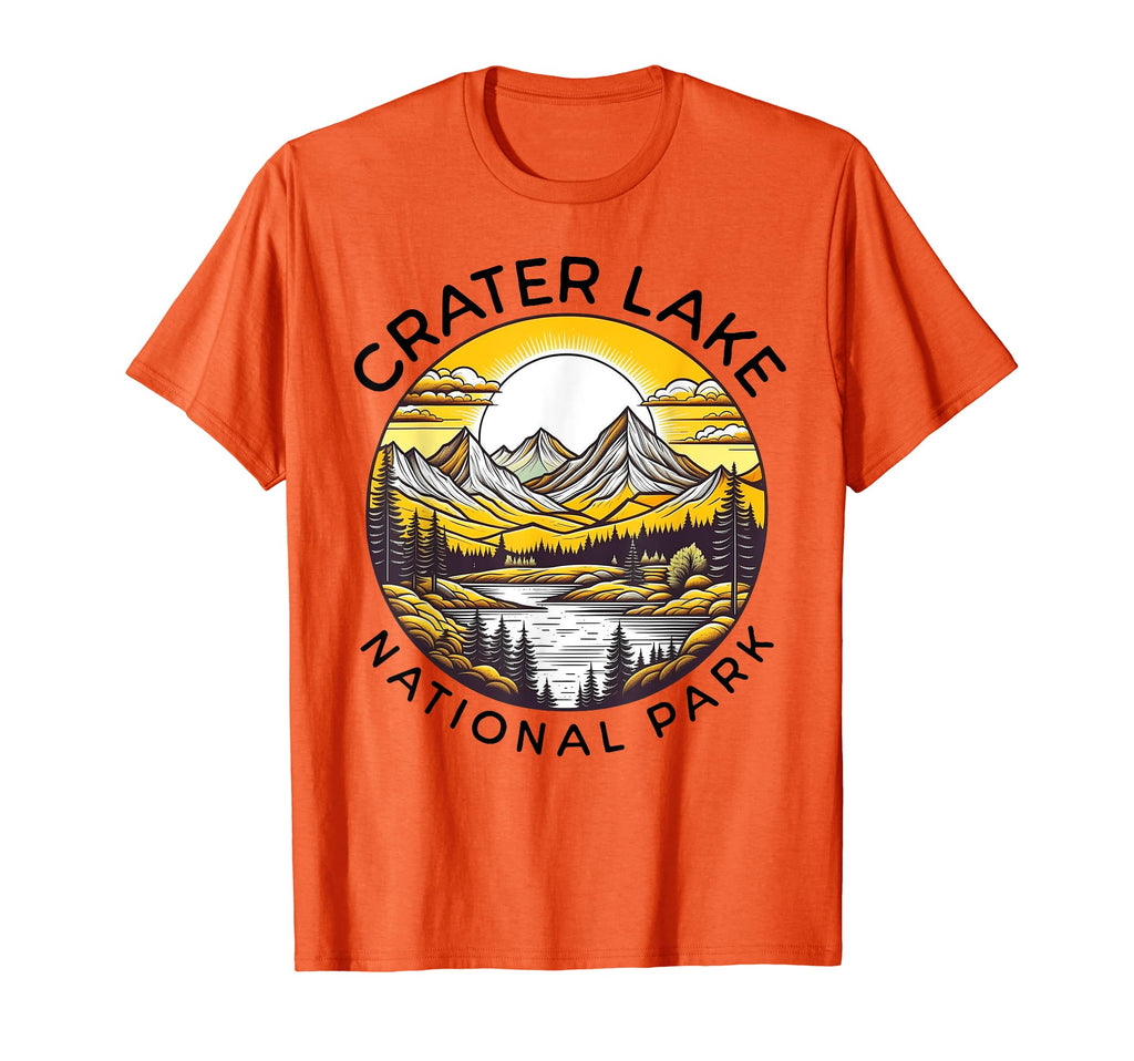 Crater Lake National Park Oregon Usa Hoodie - Graphic Print Men Women - T-Shirt, Sweatshirt, Hoodie