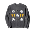 Soccer Ball Bows Womens Soccer Sweatshirt - Aesthetic Graphic Men Women - T-Shirt, Sweatshirt, Hoodie