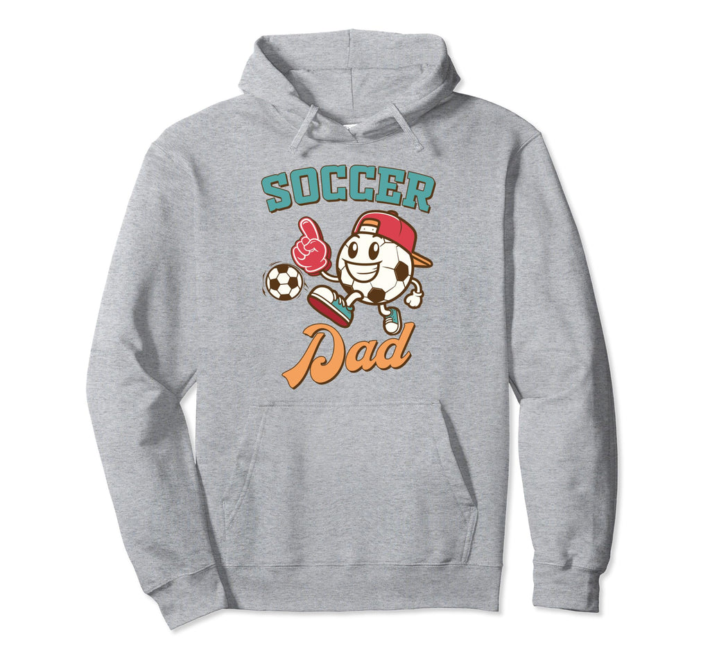 Soccer Dad Game Day Family Supporter Hoodie - Unique Graphic Men Women - T-Shirt, Sweatshirt, Hoodie