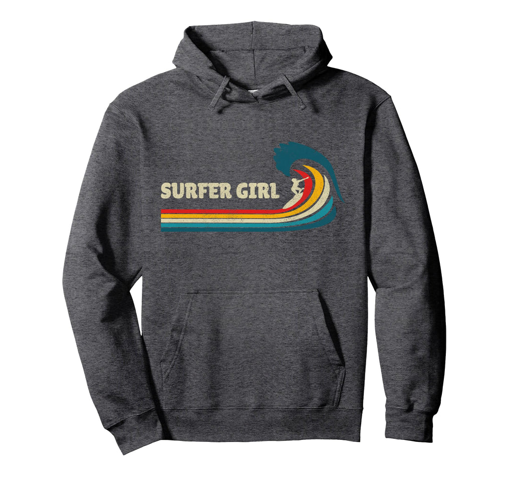 Surfer Gift Wave Surfing Surf Beach Hoodie - Trendy Graphic Men Women - T-Shirt, Sweatshirt, Hoodie