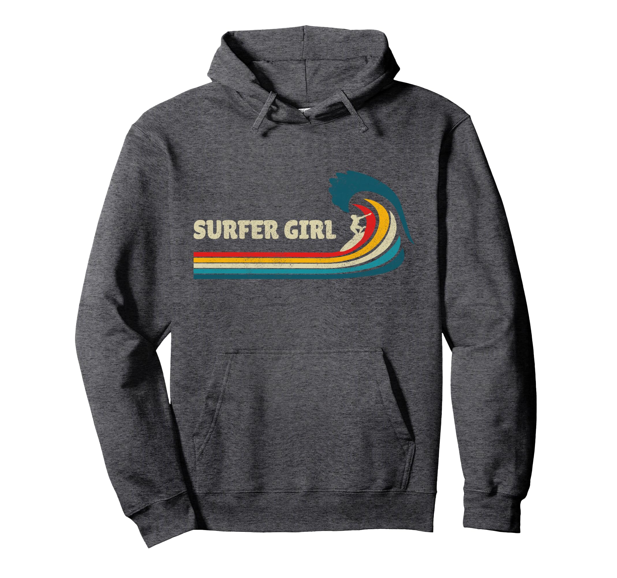 Surfer Gift Wave Surfing Surf Beach Hoodie - Trendy Graphic Men Women - T-Shirt, Sweatshirt, Hoodie