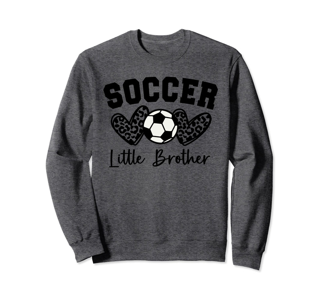 Soccer Little Brother Matching Sweatshirt - Minimalist Print for Adults - T-Shirt, Sweatshirt, Hoodie