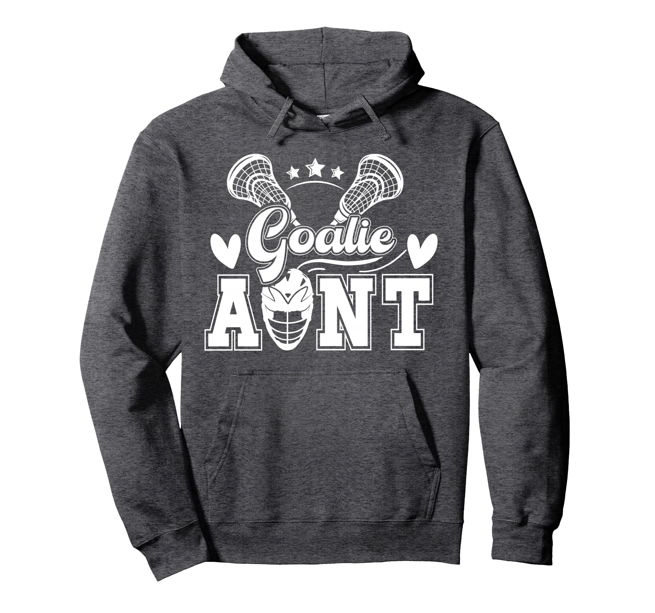 Lacrosse Goalie Aunt Lacrosse Goalkeeper Hoodie - Trendy Graphic Men Women - T-Shirt, Sweatshirt, Hoodie