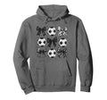 Soccer Coquette Bow Funny Soccer Bow Hoodie - Custom Art Print for Adults - T-Shirt, Sweatshirt, Hoodie