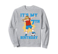 Its My 7Th Birthday Soccer Sweatshirt - Streetwear Style for Adults - T-Shirt, Sweatshirt, Hoodie