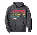 Utahs Five National Parks Souvenir Nps Moab Hoodie - Graphic Print Unisex - T-Shirt, Sweatshirt, Hoodie