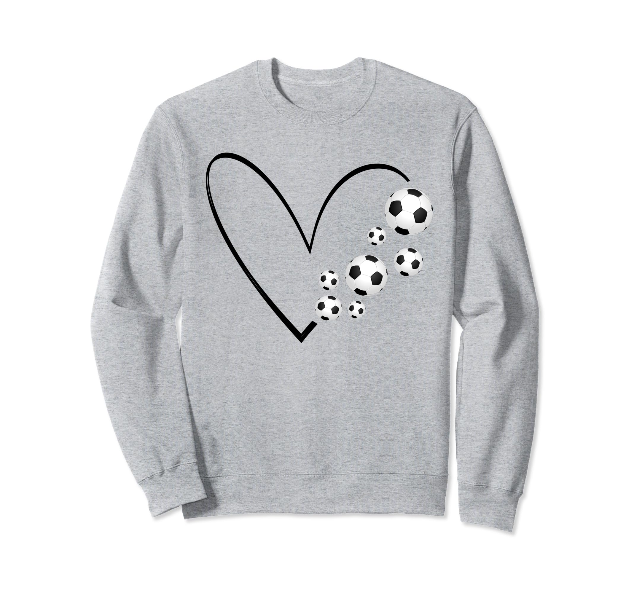 Love Soccer Sweatshirt - Custom Art Print Unisex - T-Shirt, Sweatshirt, Hoodie