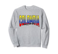 Colombian Flag Pride Colombia Sweatshirt - Custom Art Print for Adults - T-Shirt, Sweatshirt, Hoodie