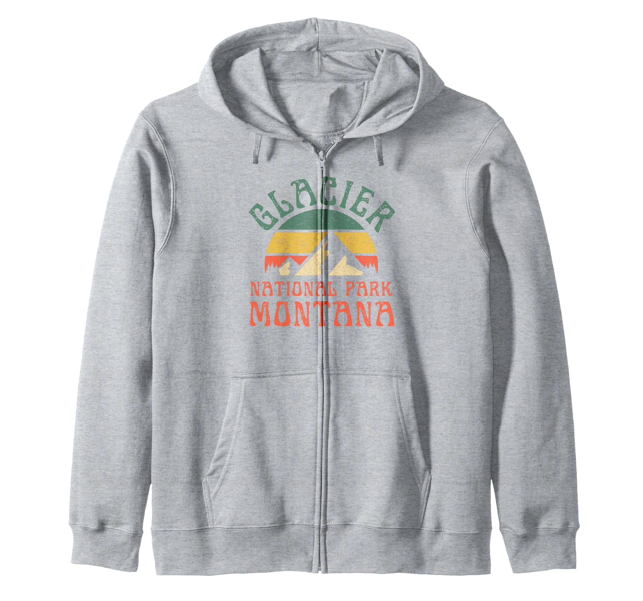 Glacier National Park Montana Usa T-Shirt - Custom Art Print for Adults - T-Shirt, Sweatshirt, Hoodie