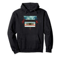 Cassette Tape Palm Hoodie - Minimalist Print for Adults - T-Shirt, Sweatshirt, Hoodie