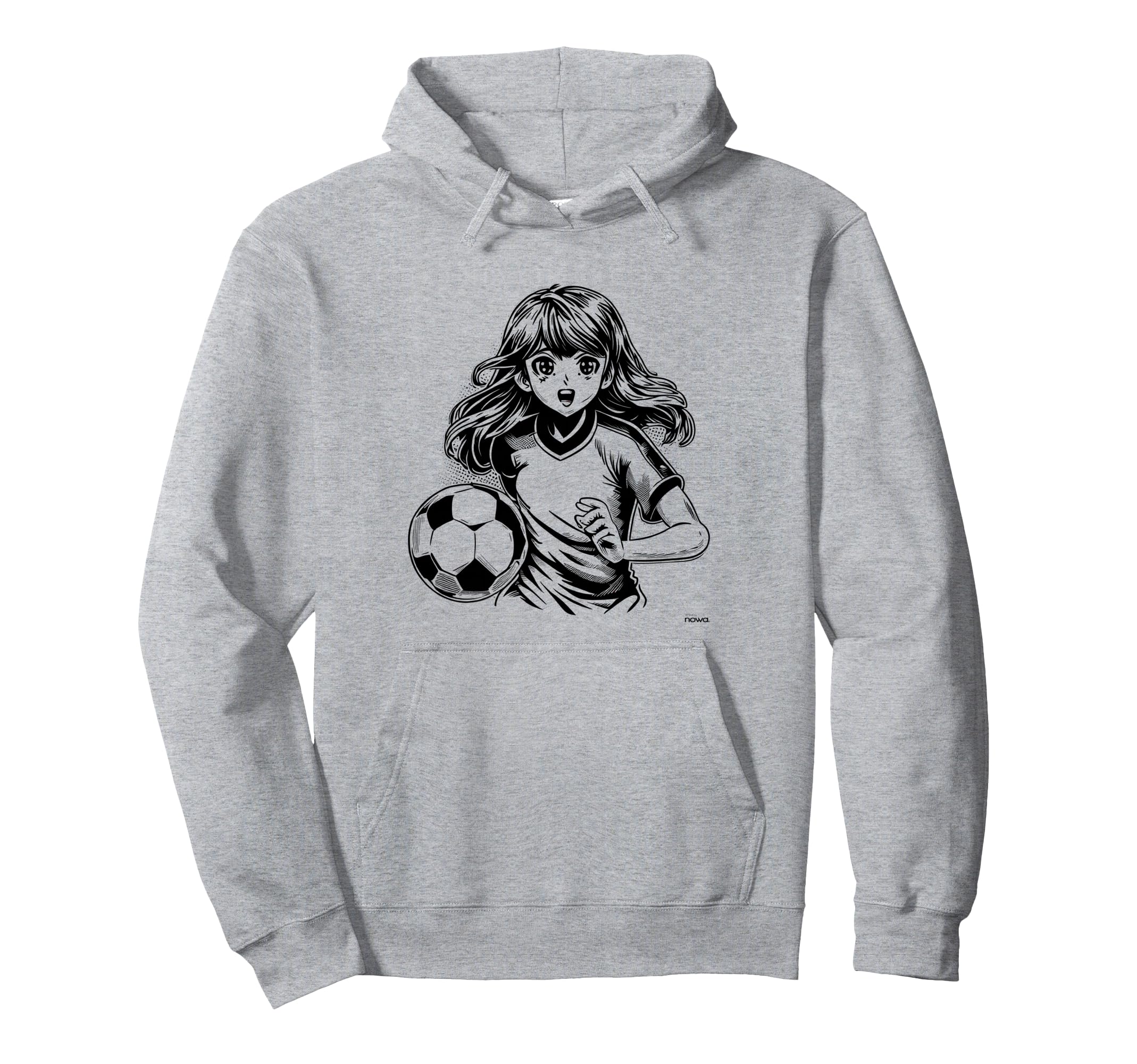 Funny Manga Comic Soccer Football Hoodie - Casual Everyday Wear for Adults - T-Shirt, Sweatshirt, Hoodie