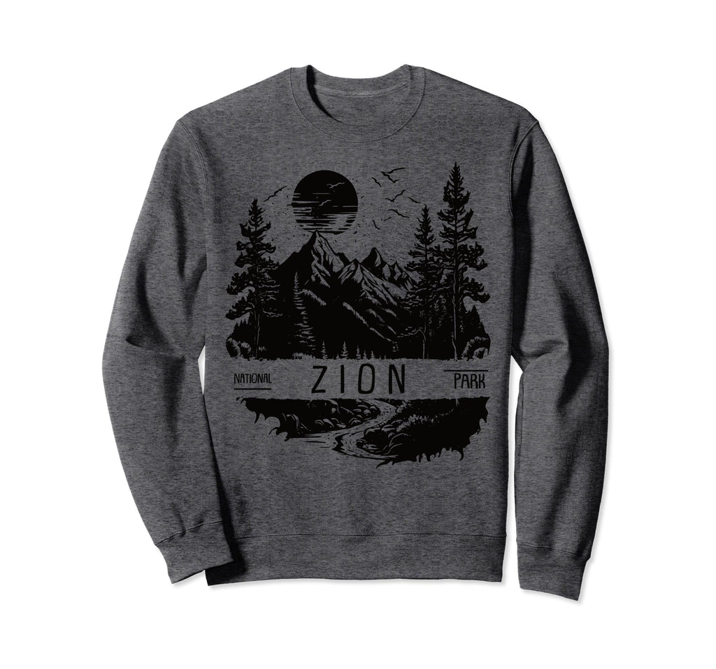 Zion National Park Us Zion Sweatshirt - Minimalist Print Men Women - T-Shirt, Sweatshirt, Hoodie