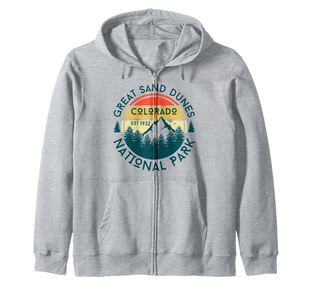 Great Sand Dunes National Park Colorado Hoodie - Aesthetic Graphic Unisex - T-Shirt, Sweatshirt, Hoodie