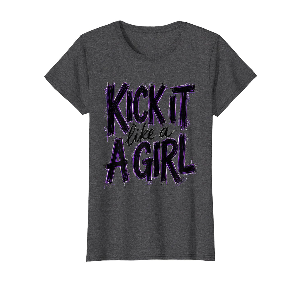 Kick It Like Soccer T-Shirt - Minimalist Print Men Women - T-Shirt, Sweatshirt, Hoodie