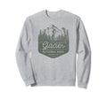 Glacier National Park Montana Sweatshirt - Novelty Apparel Unisex - T-Shirt, Sweatshirt, Hoodie