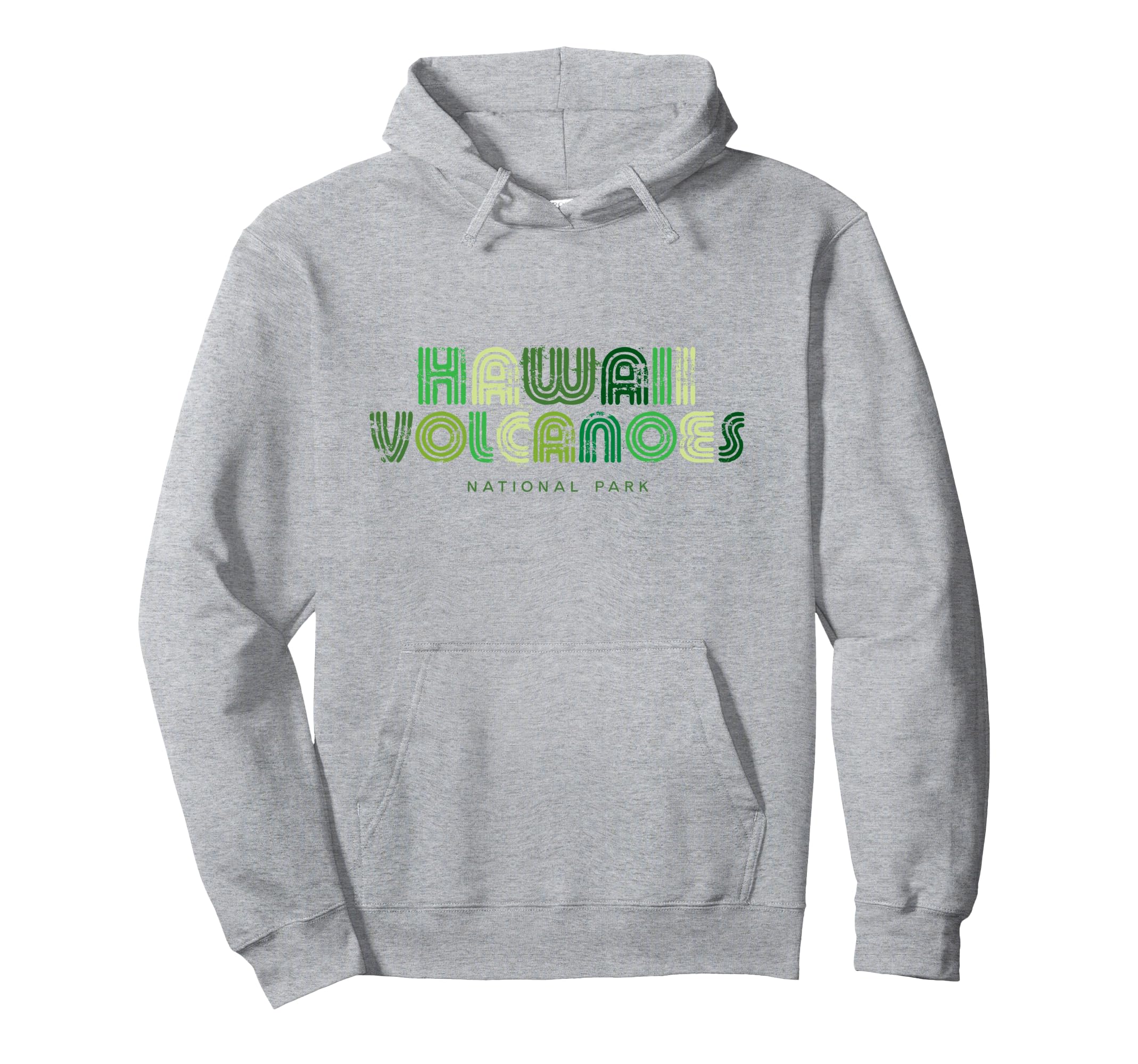 Hawaii Volcanoes National Park 70S Hoodie - Fun Novelty Design for Adults - T-Shirt, Sweatshirt, Hoodie
