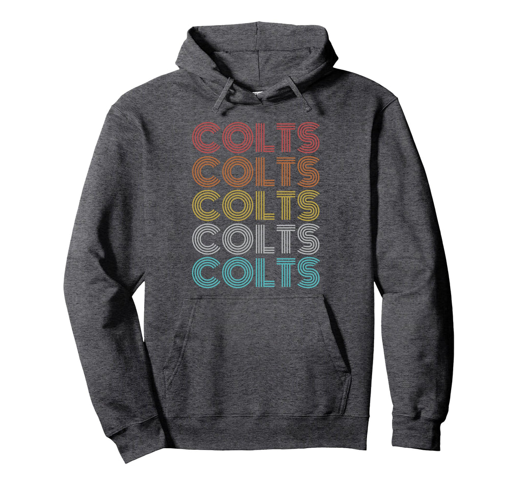 Colts Hoodie - Minimalist Print for Adults - T-Shirt, Sweatshirt, Hoodie