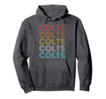 Colts Hoodie - Minimalist Print for Adults - T-Shirt, Sweatshirt, Hoodie