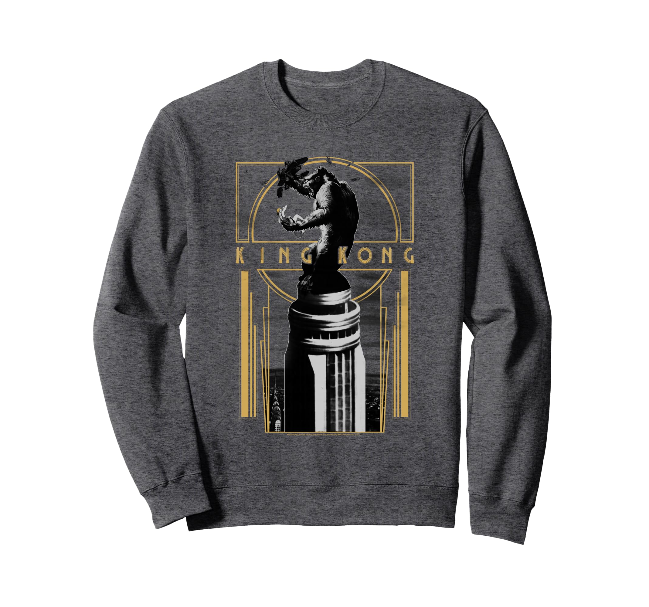 King Kong Deco Sweatshirt - Trendy Graphic Unisex - T-Shirt, Sweatshirt, Hoodie