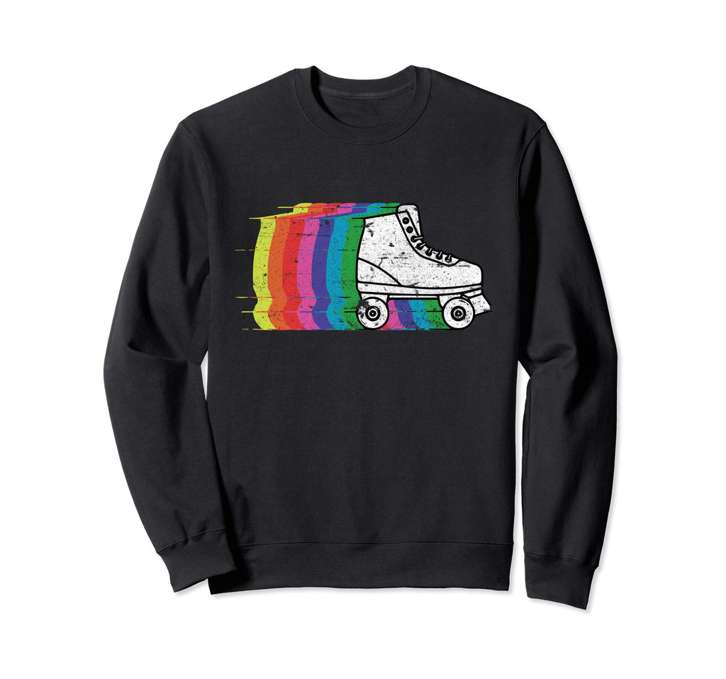 Roller Skate Skating 70S Gift Sweatshirt - Novelty Apparel Unisex - T-Shirt, Sweatshirt, Hoodie