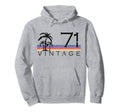 Surfing 1971 Pacific Ocean Surf 50Th Hoodie - Aesthetic Graphic for Adults - T-Shirt, Sweatshirt, Hoodie