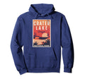 Crater Lake National Park Oregon Usa Hoodie - Novelty Apparel Unisex - T-Shirt, Sweatshirt, Hoodie