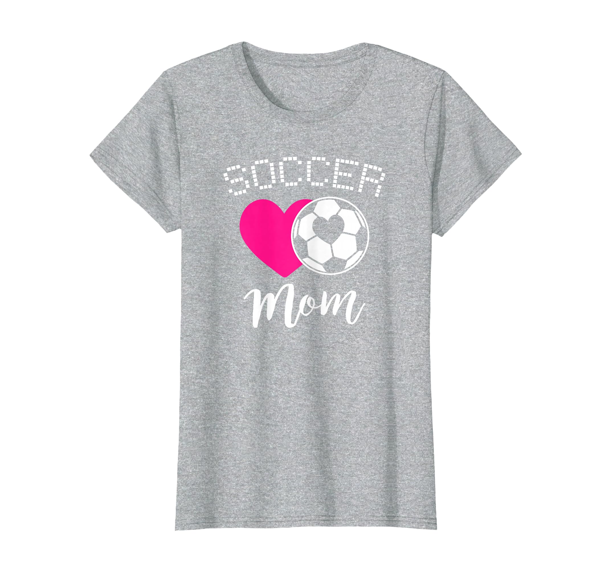 Soccer Mom Love Heart Mama Mommy T-Shirt - Aesthetic Graphic Men Women - T-Shirt, Sweatshirt, Hoodie