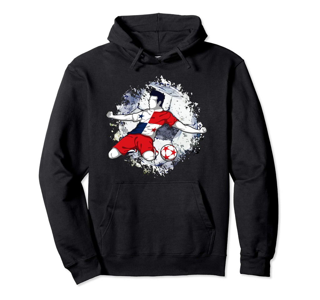 Panama Soccer Panamanian National Flag Hoodie - Unique Graphic for Adults - T-Shirt, Sweatshirt, Hoodie