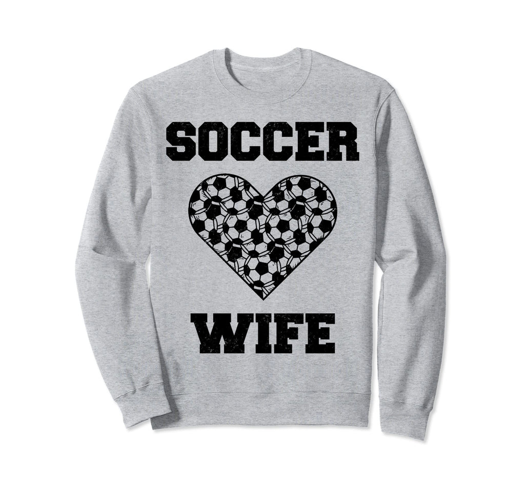 Soccer Wife Family Matching Sport Sweatshirt - Aesthetic Graphic Men Women - T-Shirt, Sweatshirt, Hoodie