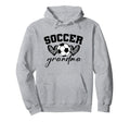 Soccer Grandma Leopard Hearts Hoodie - Casual Everyday Wear for Adults - T-Shirt, Sweatshirt, Hoodie