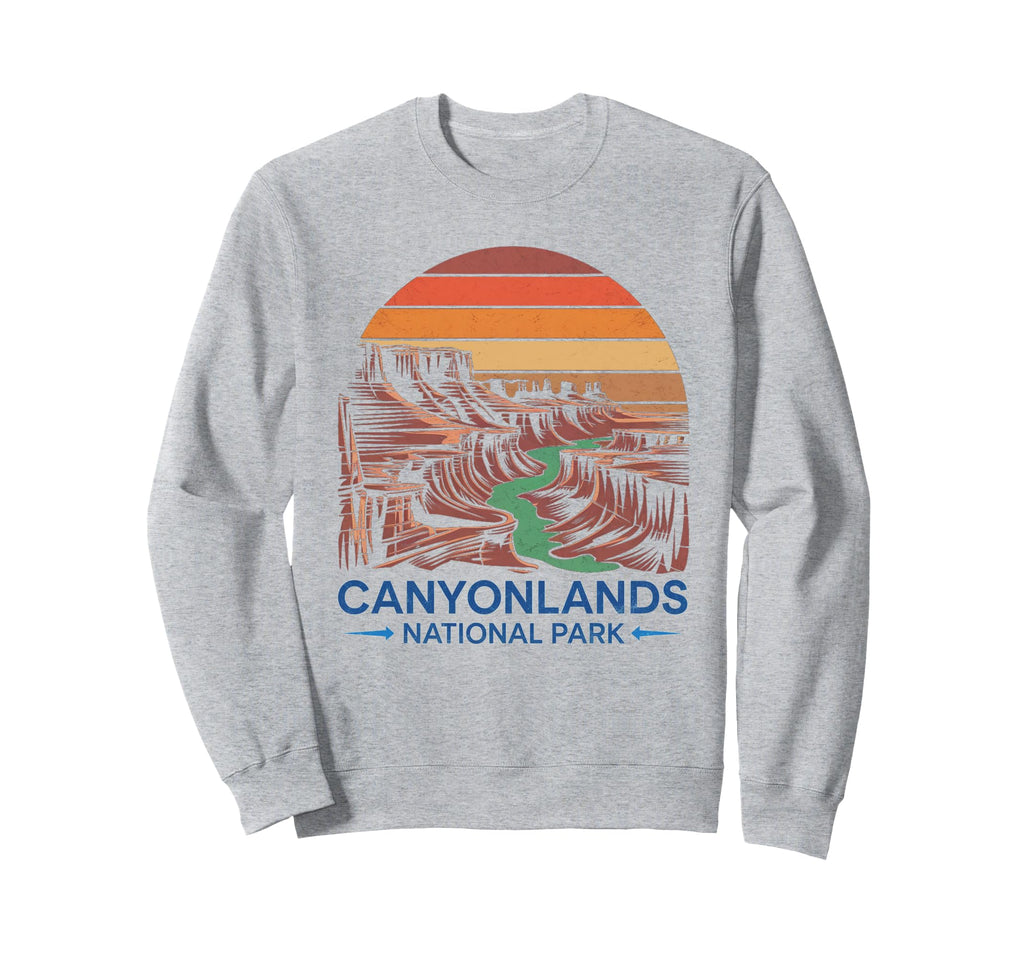 Canyonlands National Park Utah Hiking Sweatshirt - Streetwear Style Unisex - T-Shirt, Sweatshirt, Hoodie