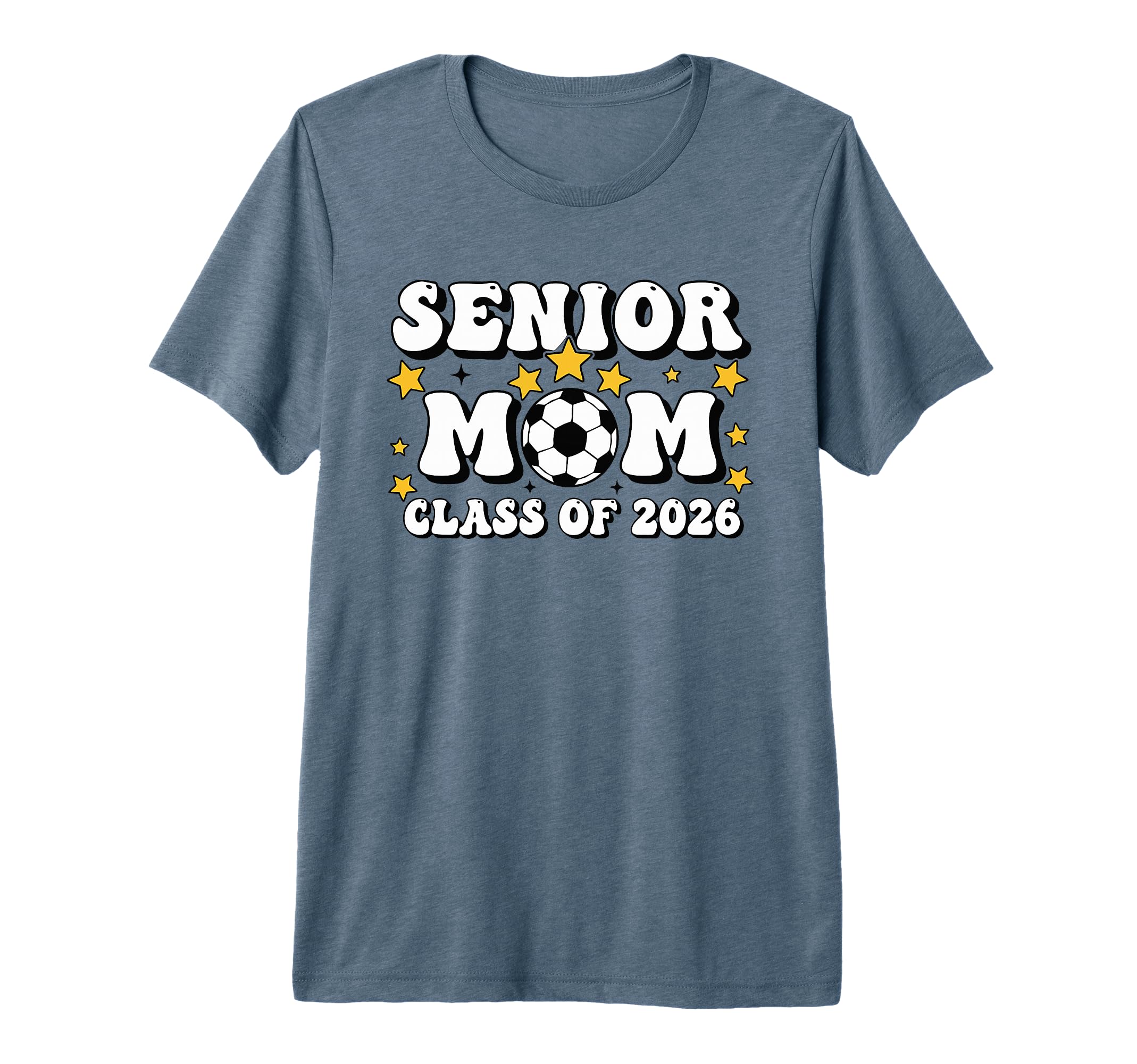 Soccer Mom Senior Mom Class 2026 T-Shirt - Custom Art Print for Adults - T-Shirt, Sweatshirt, Hoodie