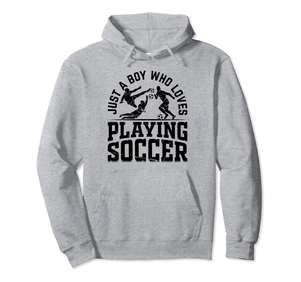Soccer Just Who Loves Playing Soccer Hoodie - Custom Art Print Men Women - T-Shirt, Sweatshirt, Hoodie