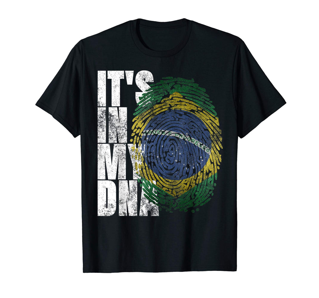 Its My Dna Brazilian Football Gift T-Shirt - Fun Novelty Design Unisex - T-Shirt, Sweatshirt, Hoodie