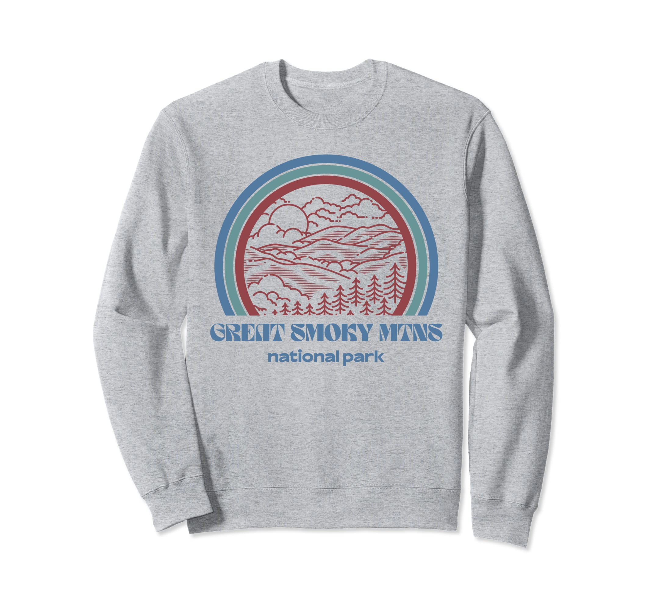 Great Smoky Mountains National Park Sweatshirt - Graphic Print Men Women - T-Shirt, Sweatshirt, Hoodie