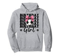 Birthday Soccer Soccer Mom Coquette Bow Hoodie - Novelty Apparel for Adults - T-Shirt, Sweatshirt, Hoodie