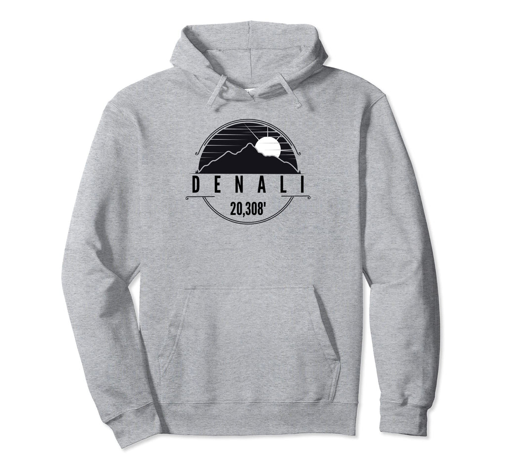Mt Denali National Park Alaska Hoodie - Novelty Apparel Men Women - T-Shirt, Sweatshirt, Hoodie