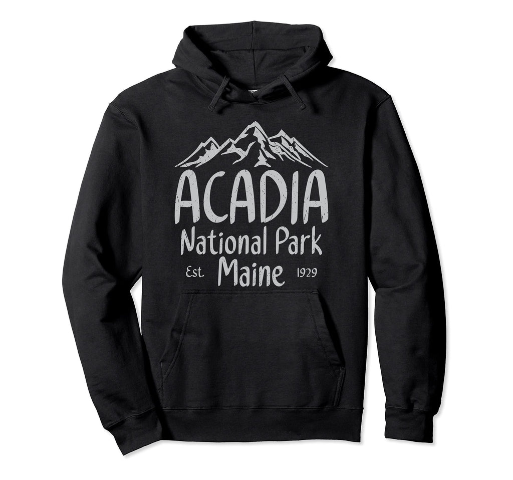 Maine Acadia National Park Maine Hoodie - Unique Graphic for Adults - T-Shirt, Sweatshirt, Hoodie