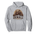Denali Est 1917 Alaska National Park Hoodie - Unique Graphic Men Women - T-Shirt, Sweatshirt, Hoodie