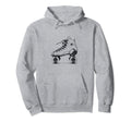 Rollerskates 80S Roller Skates Disco Hoodie - Custom Art Print Men Women - T-Shirt, Sweatshirt, Hoodie