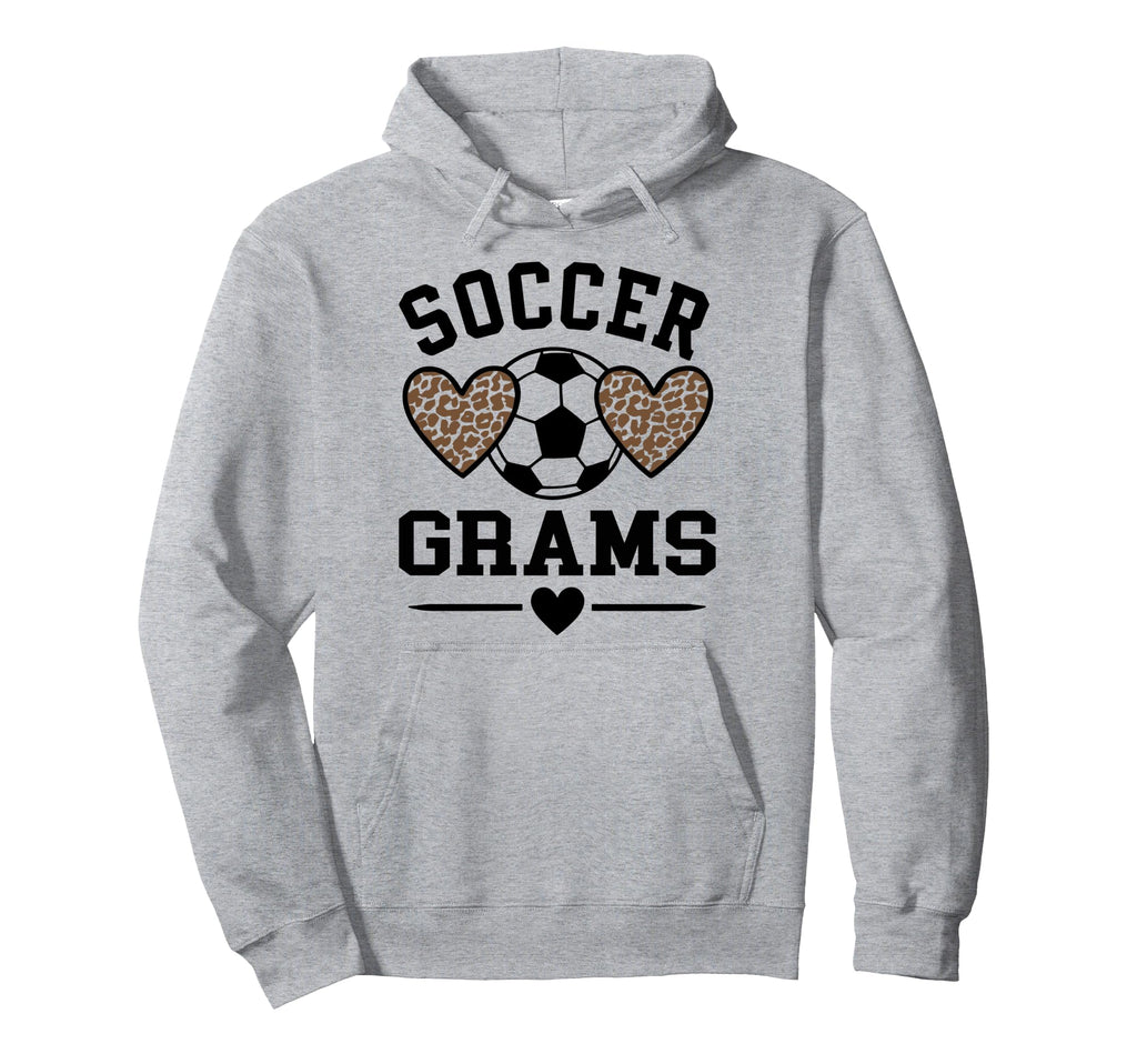 Funny Soccer Leopard Grams Soccer Player Hoodie - Trendy Graphic for Adults - T-Shirt, Sweatshirt, Hoodie