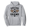 Funny Soccer Leopard Grams Soccer Player Hoodie - Trendy Graphic for Adults - T-Shirt, Sweatshirt, Hoodie