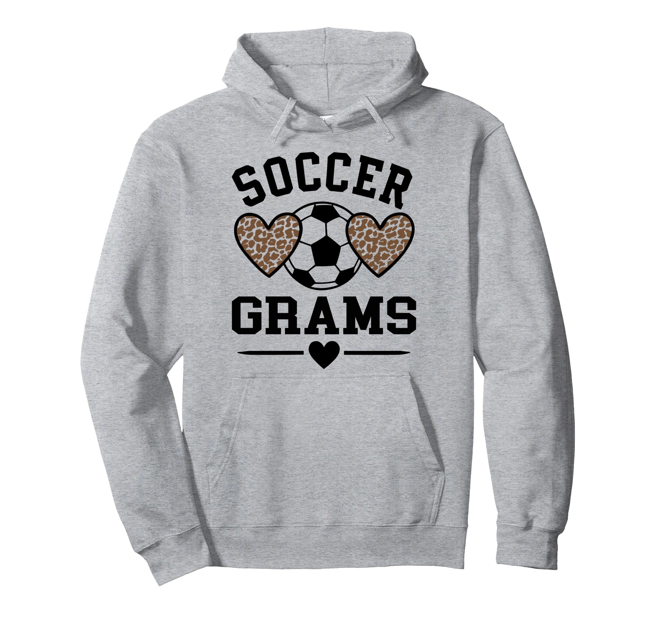 Funny Soccer Leopard Grams Soccer Player Hoodie - Trendy Graphic for Adults - T-Shirt, Sweatshirt, Hoodie