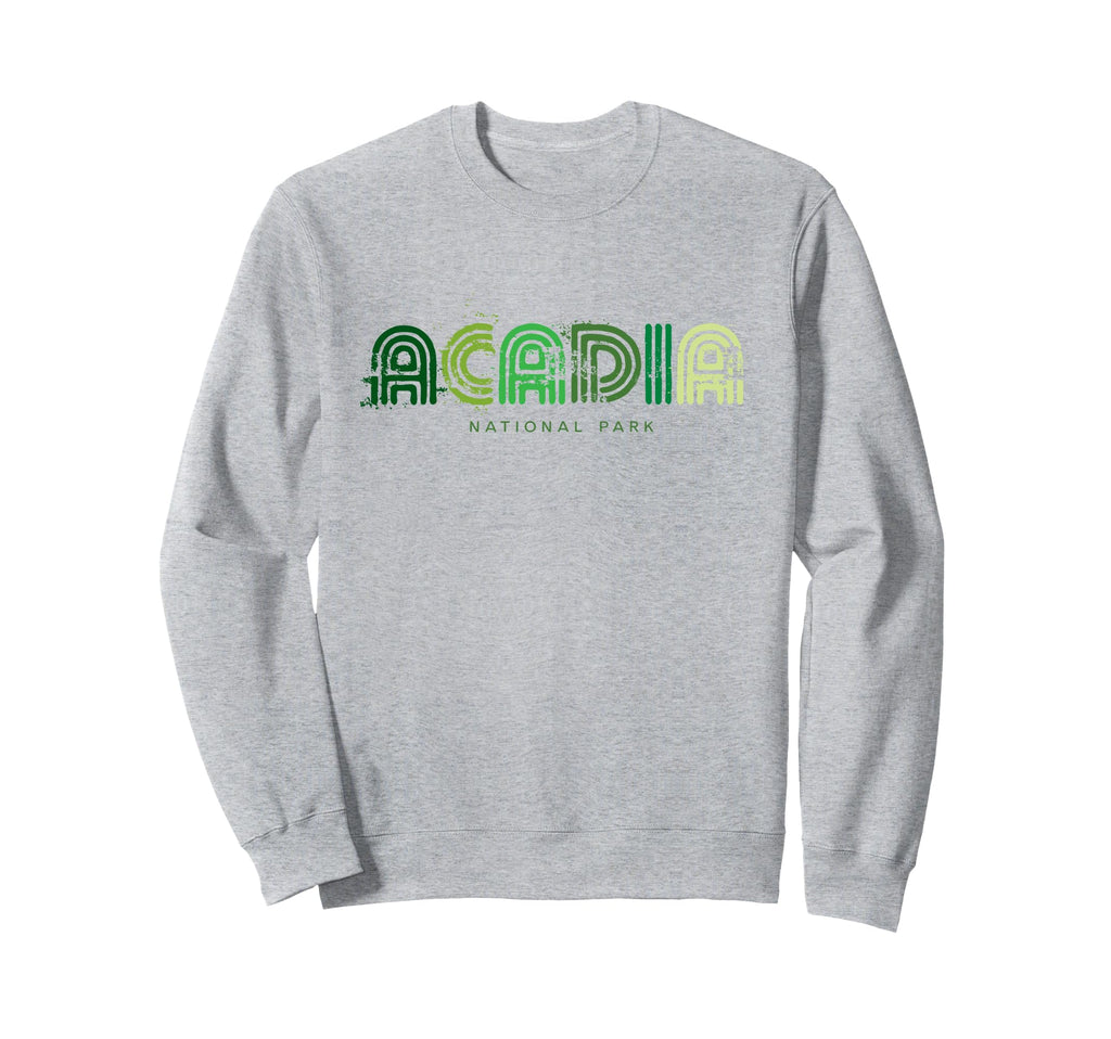 Acadia National Park 70S 80S Type Sweatshirt - Custom Art Print Unisex - T-Shirt, Sweatshirt, Hoodie