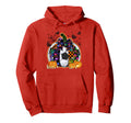 Pumpkin Soccer Bow Happy Halloween Hoodie - Fun Novelty Design Unisex - T-Shirt, Sweatshirt, Hoodie